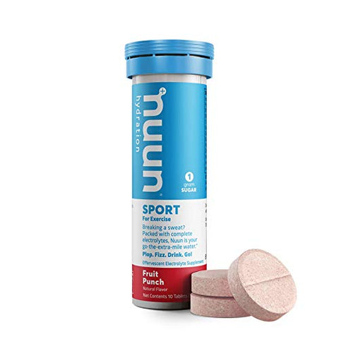Nuun Active: Fruit Punch Electrolyte Enhanced Drink Tablets (2-Pack of 10)