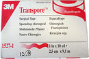 Image of 3M Transpore Clear 1-Inch Wide First Aid Tape, 10-Yard Roll (2 Rolls), Model:1527-1