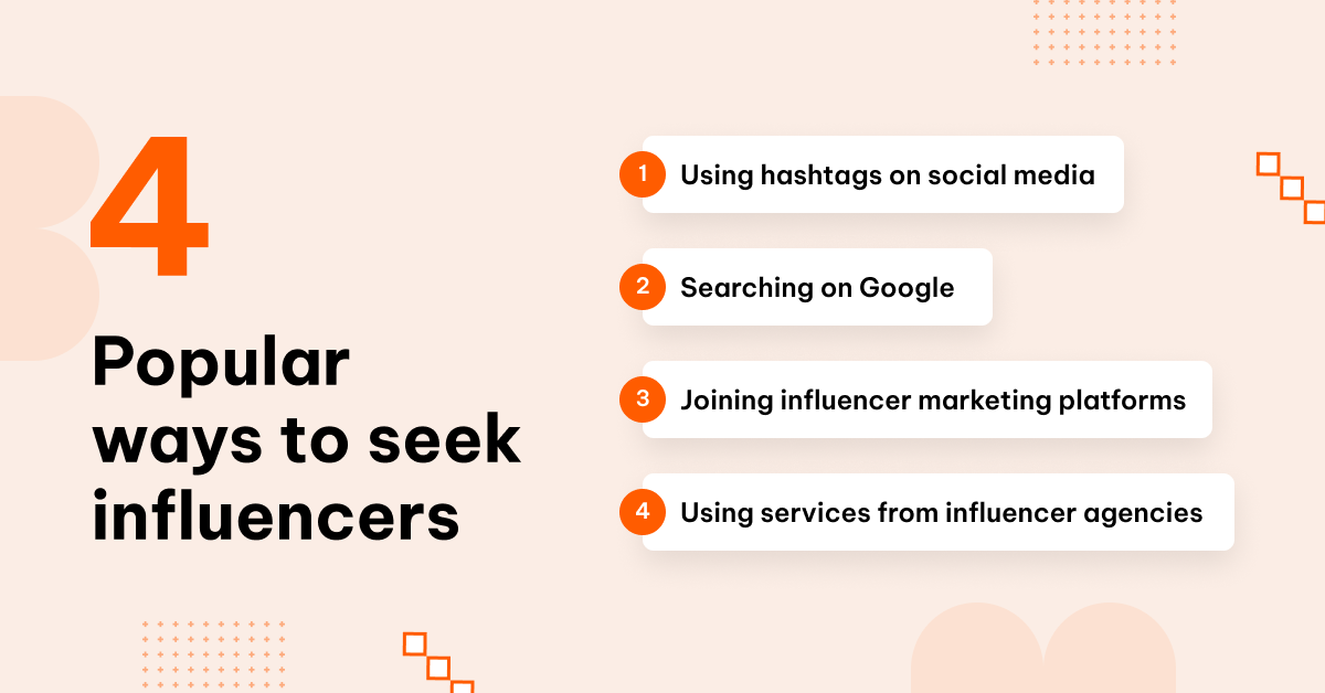4 popular ways to seek influencers
