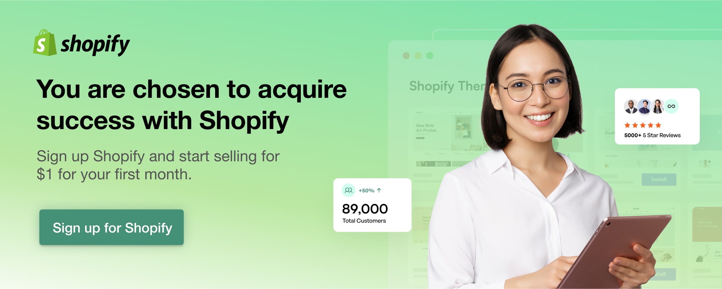 use shopify to design a ghost commerce online store