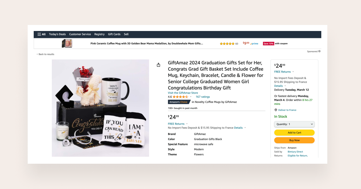 Graduation gift ideas for him and her as gift set