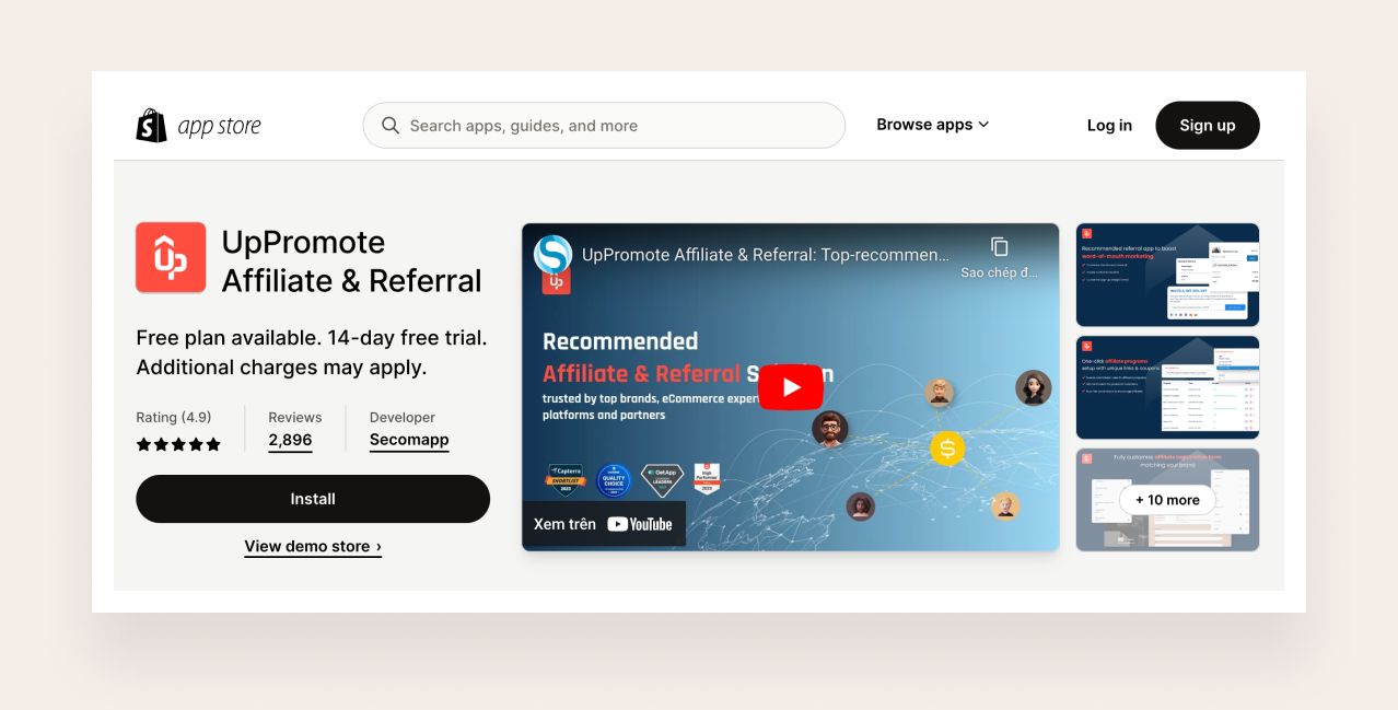 UpPromote Affiliate & Referral