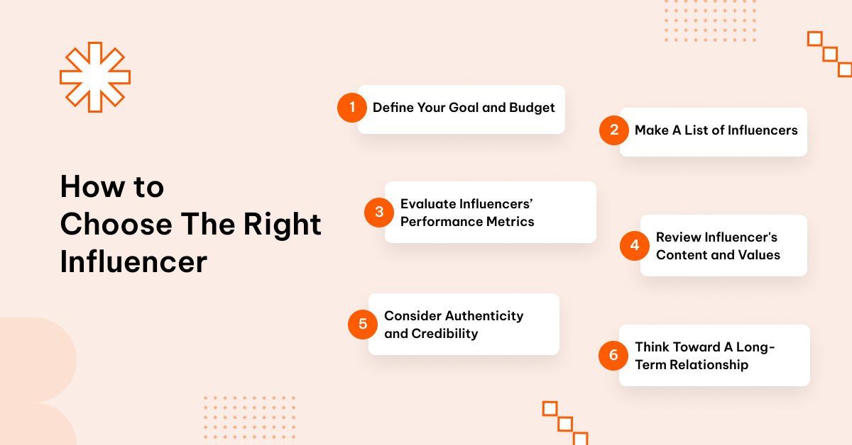 6 steps to find the right influencers