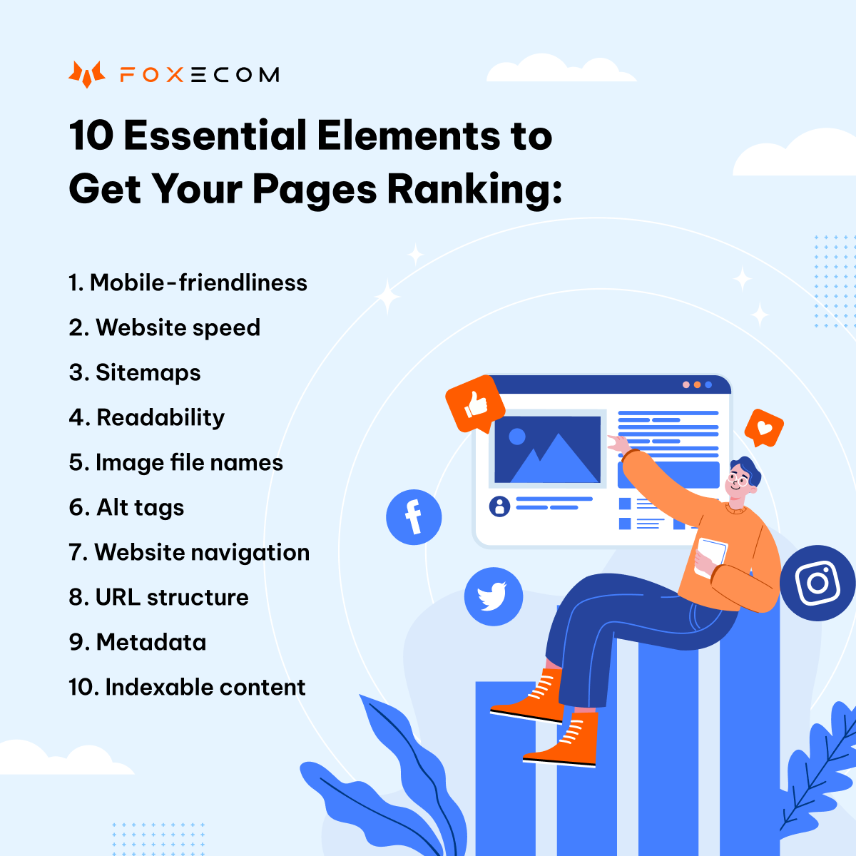 10 essential elements to get your pages ranking