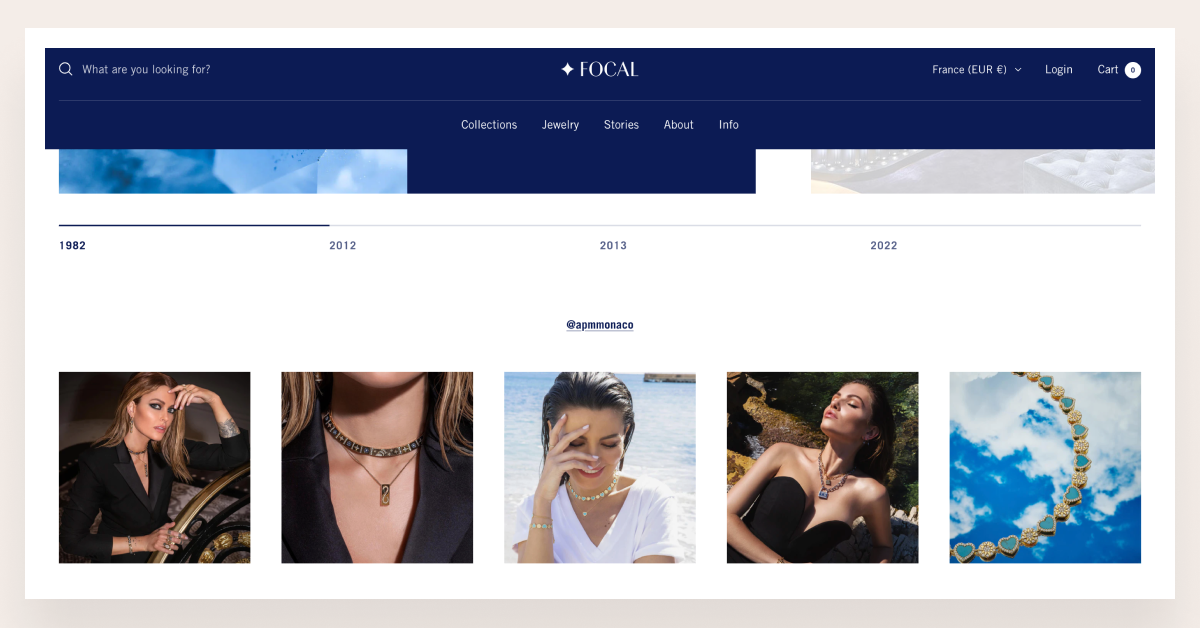 social proof of shopify theme focal