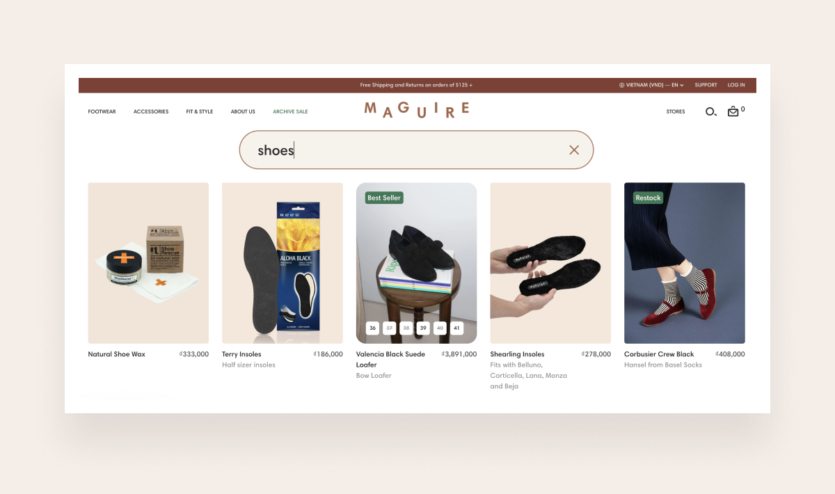 Create advanced product search on your ecommerce store