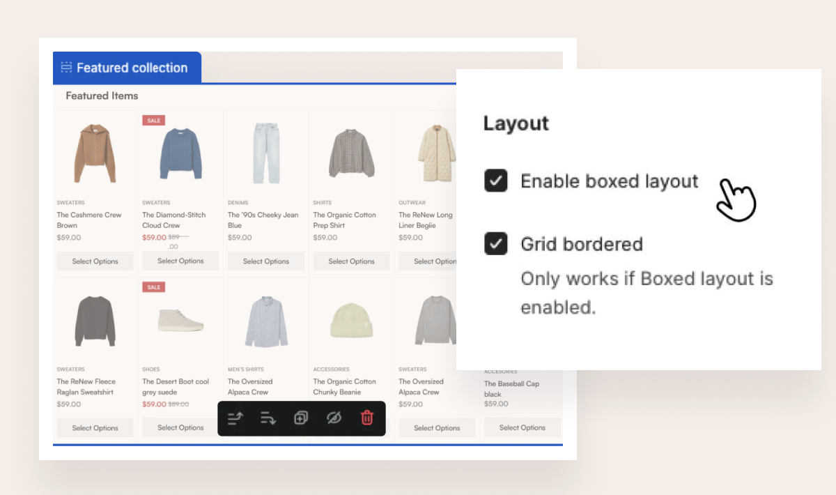 use Megamog to make grid layout simple