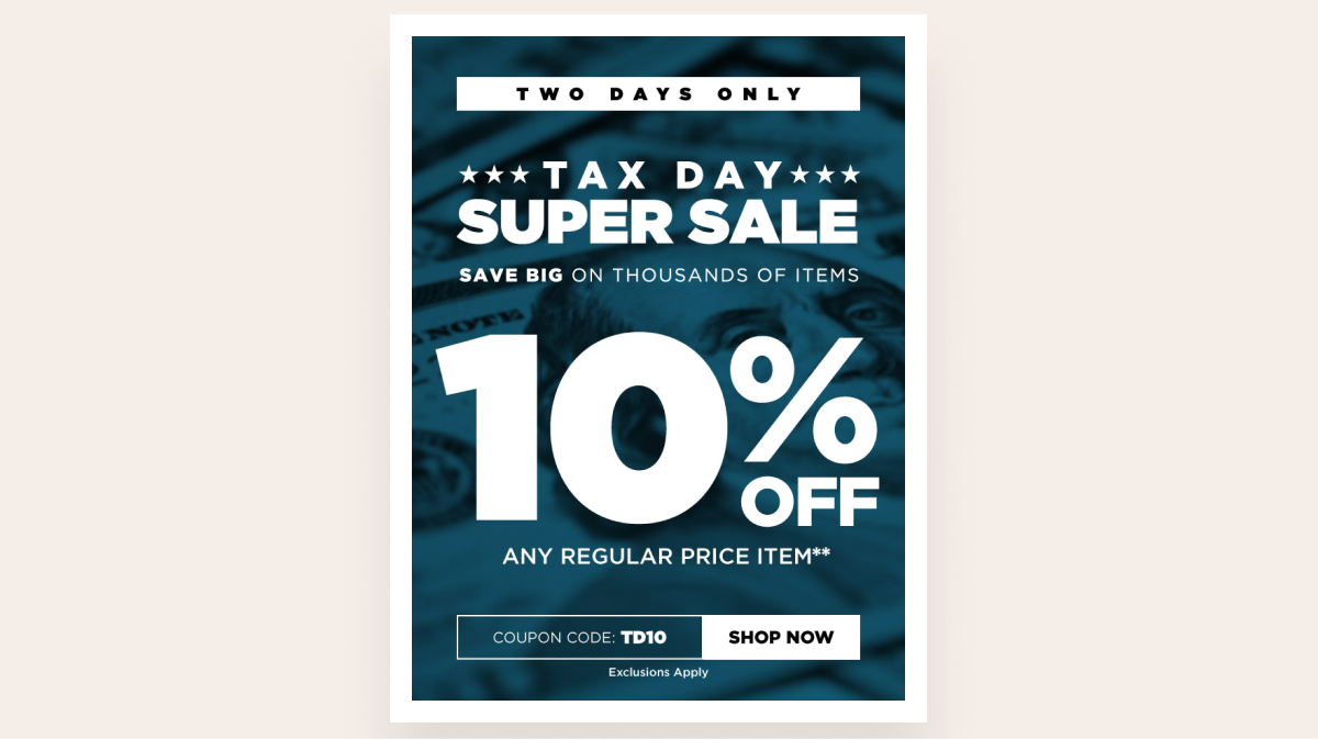 tax season marketing ideas