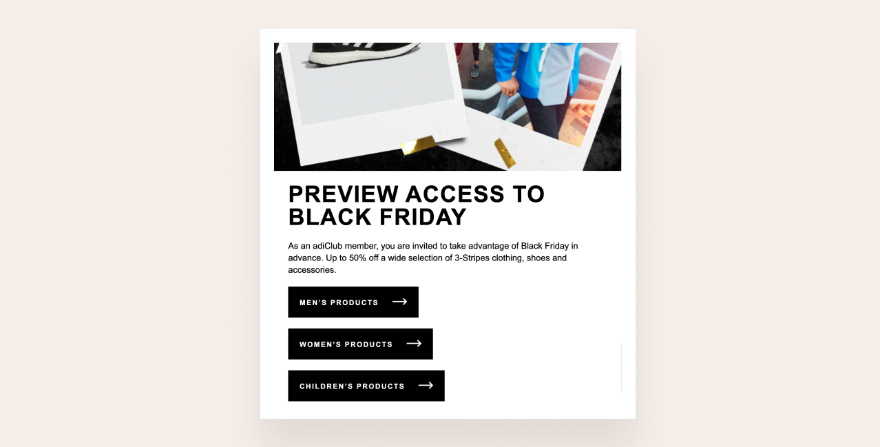 Pre-Black Friday email subject lines