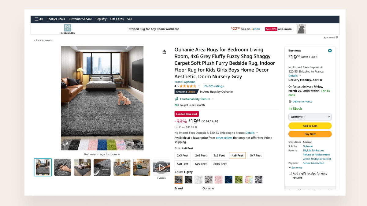 rugs are one of the best dropshipping products