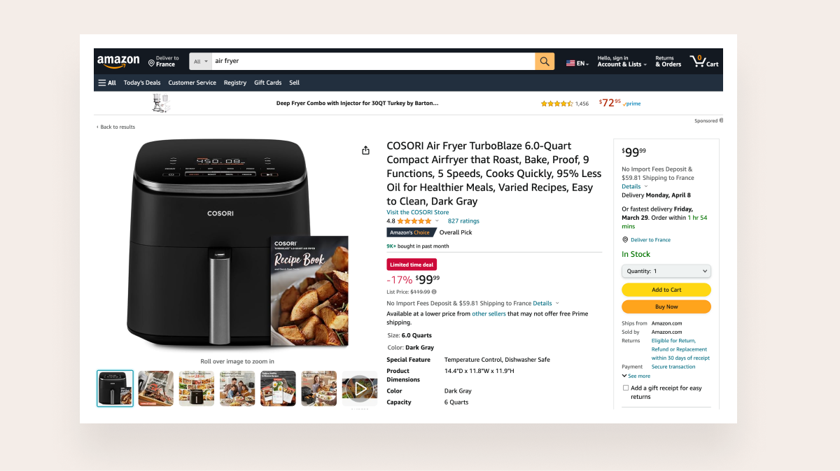 air fryer is one of the best dropshipping products