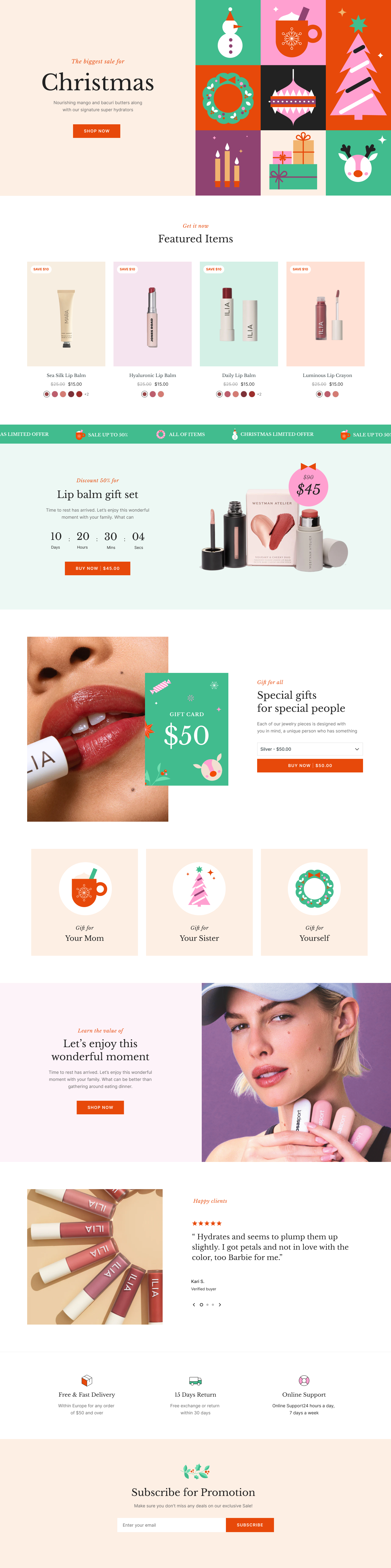 website design templates for Christmas