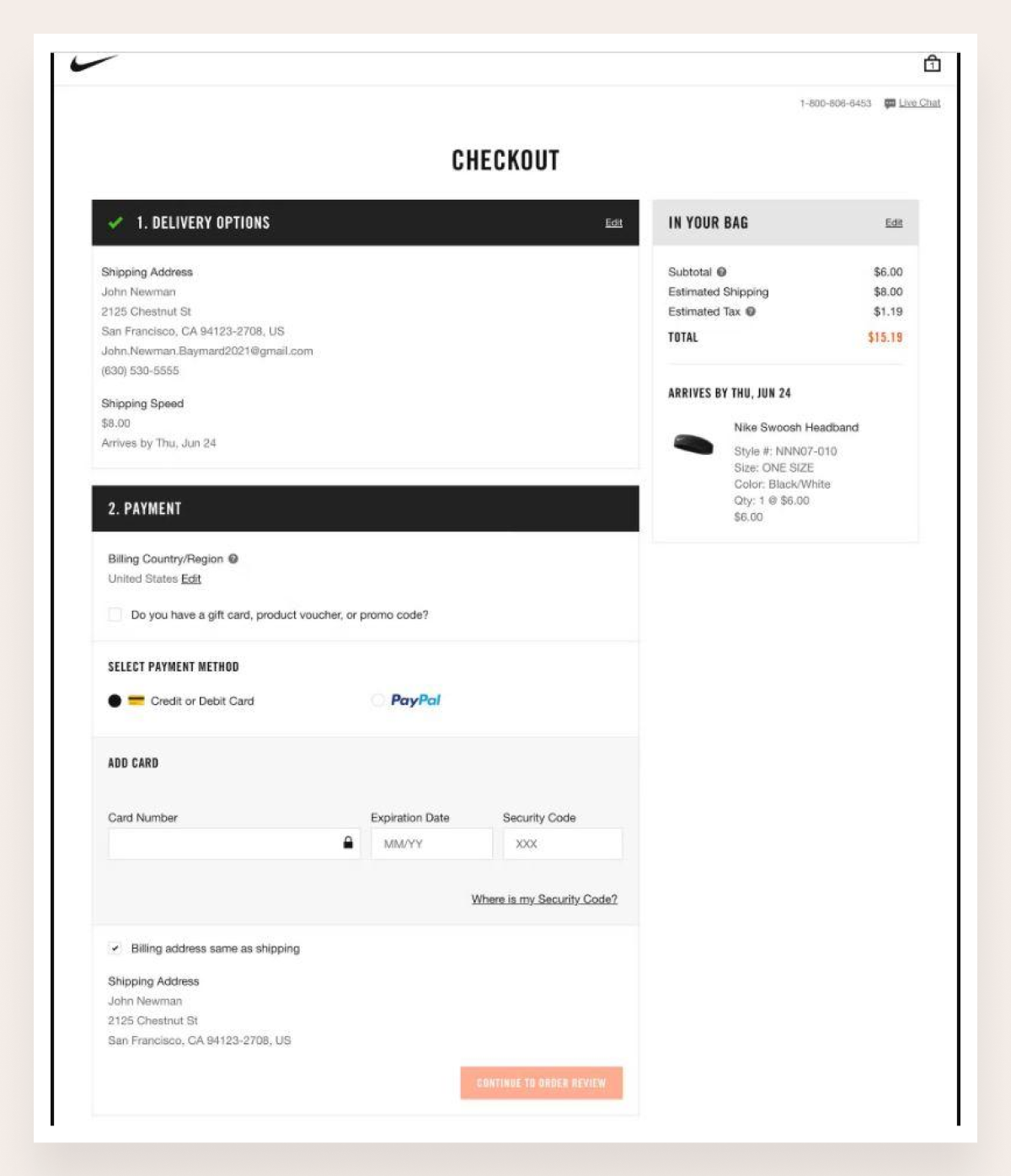 enhancing user interface to optimize checkout process
