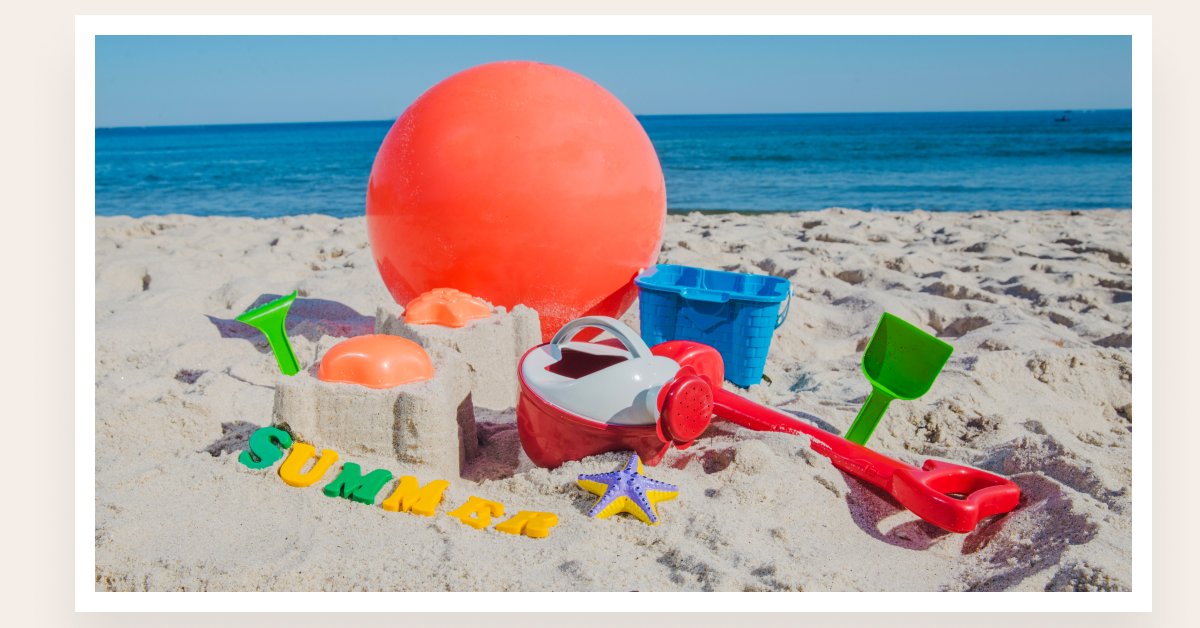 beach toys as top summer items