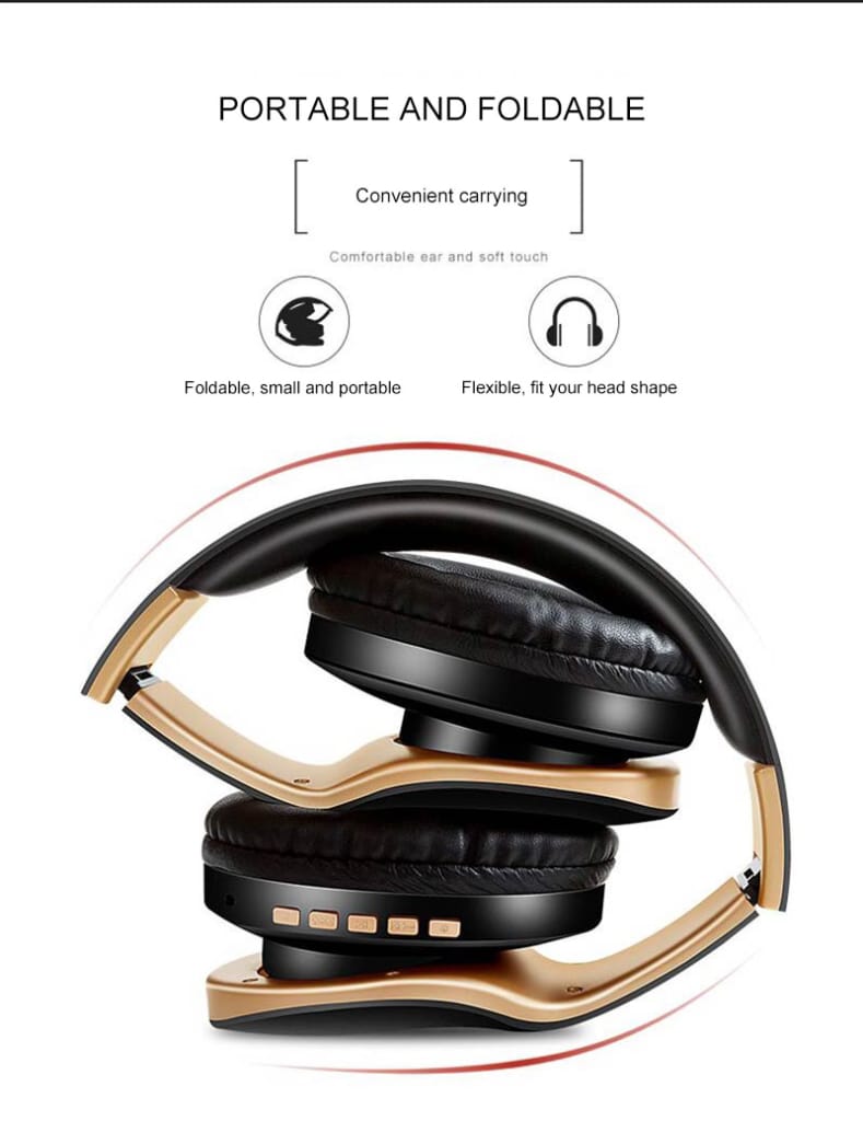 OG-P18 Foldable Wireless 3D Bass HeadPhones