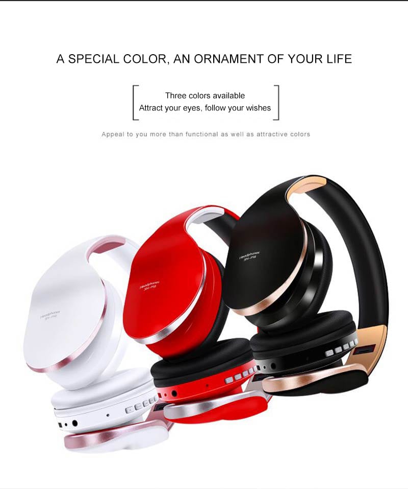 OG-P18 Foldable Wireless 3D Bass HeadPhones