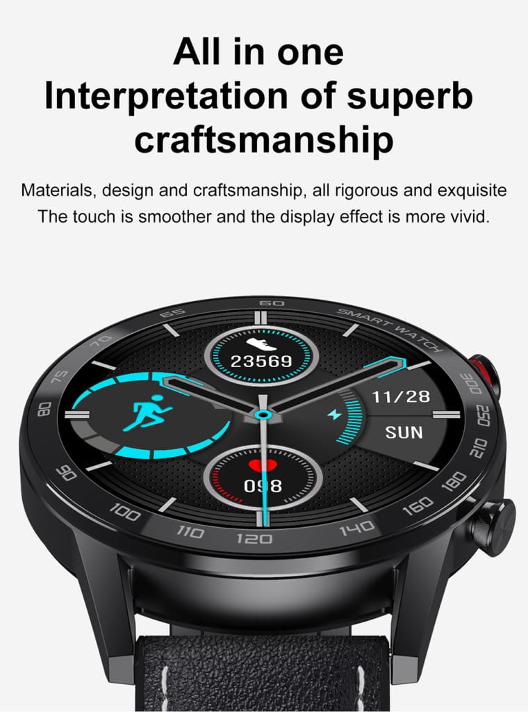 Mobteck OG-DT95 IP68 Bluetooth Call Smartwatch