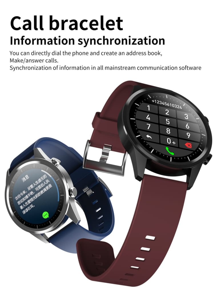 Mobteck-F35 Smart Watch with Bluetooth call