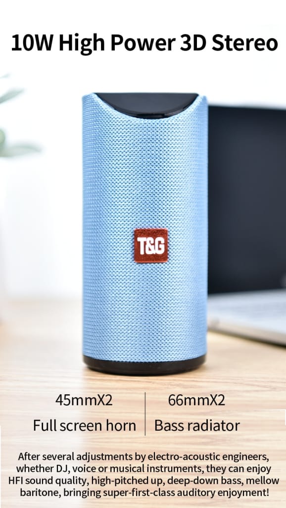 Original TG-Bluetooth Speaker Portable Wireless Mini Column 