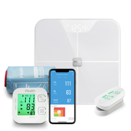 iHealth Track Smart Upper Arm Blood Pressure Monitor – Thimar