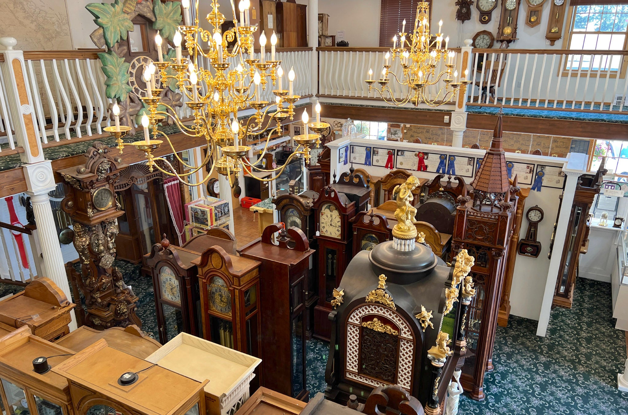 Beacham’s Clock Company in Sisters, Oregon