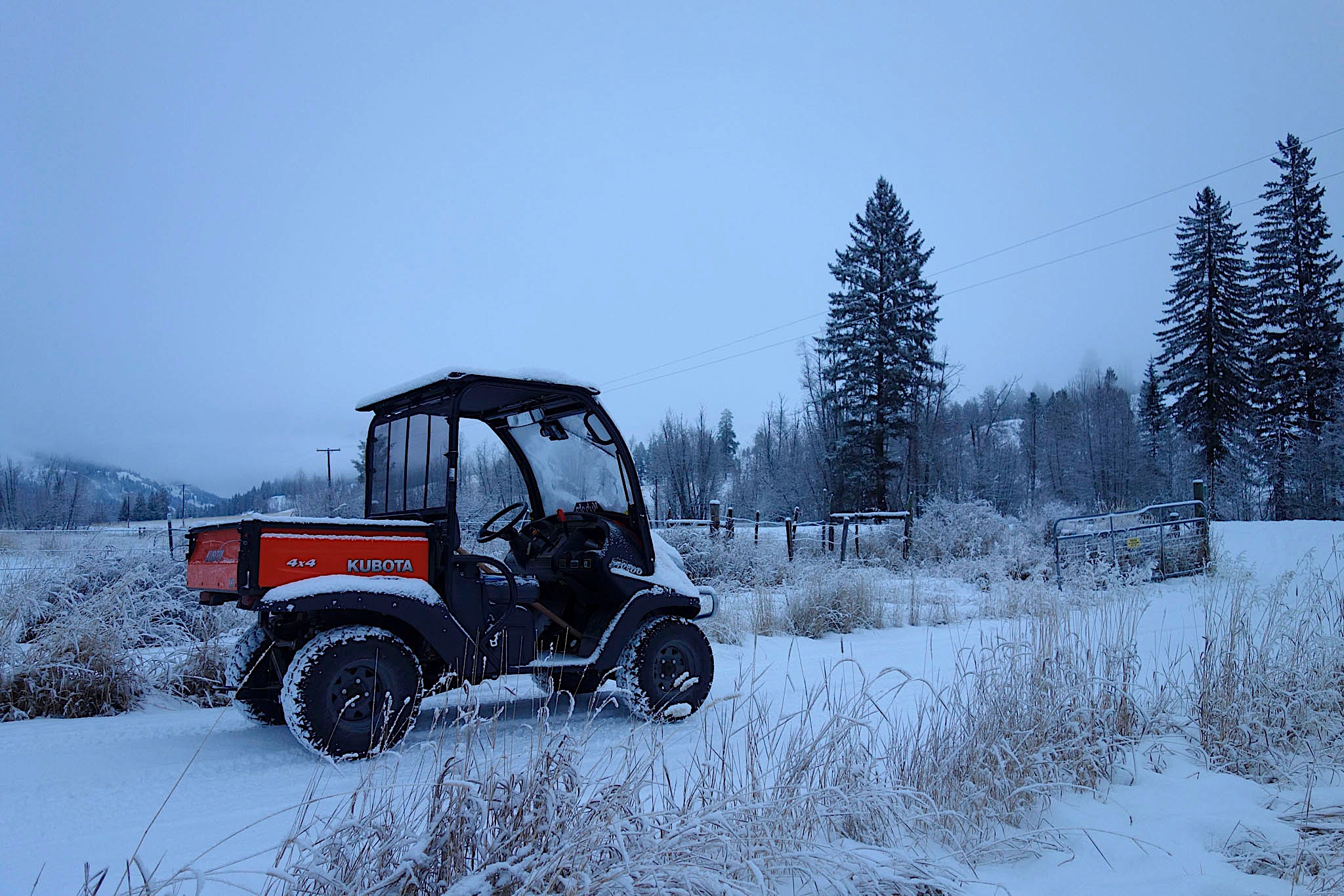 Winter in Wauconda WA