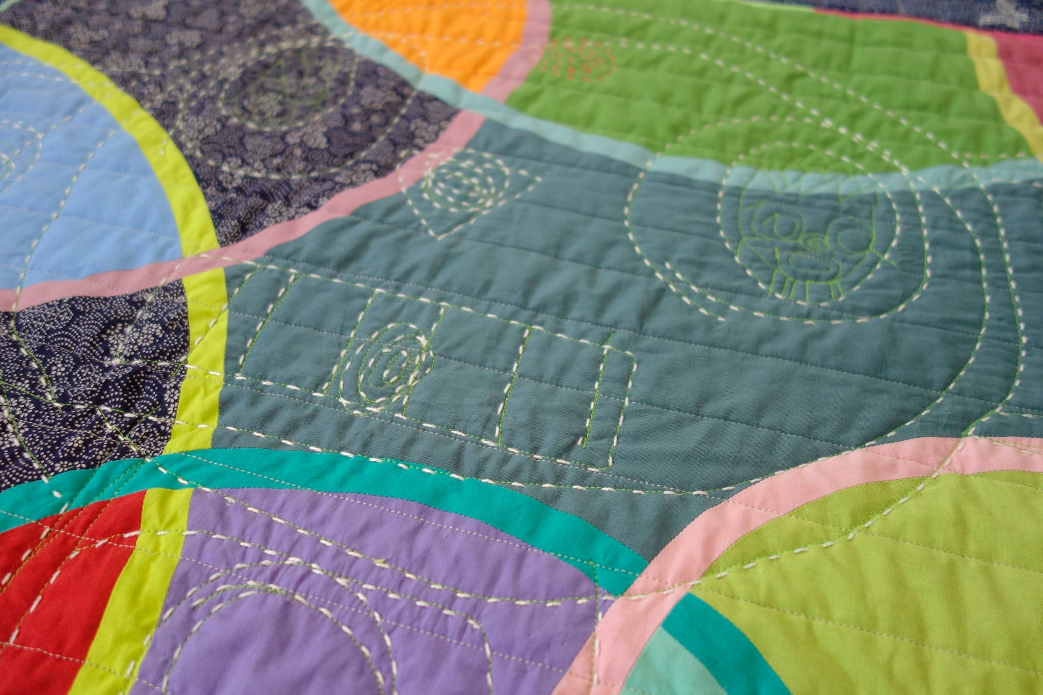 Watermelon From Mars quilt by Patricia Belyea