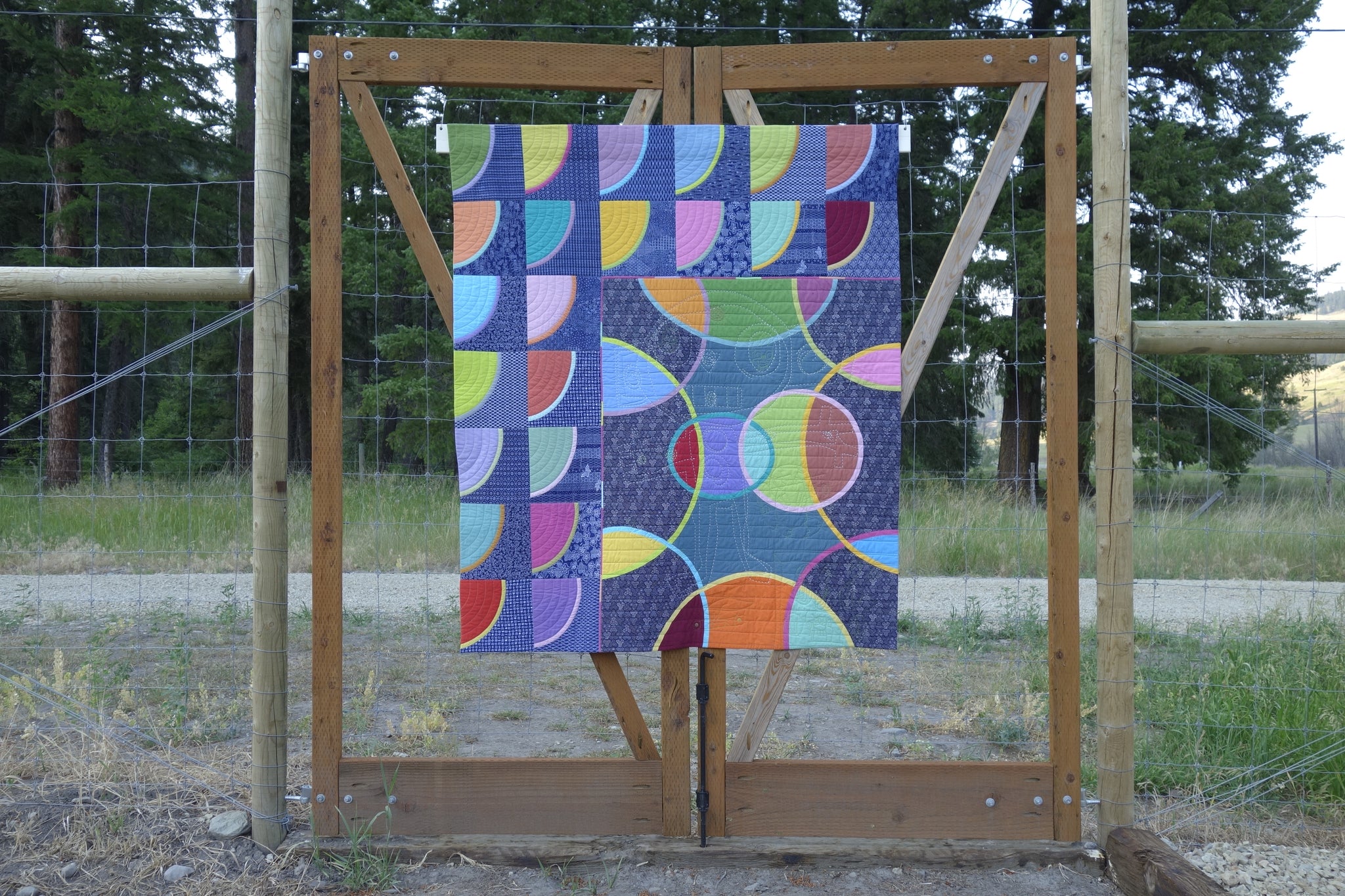 Watermelon From Mars, a quilt by Patricia Belyea
