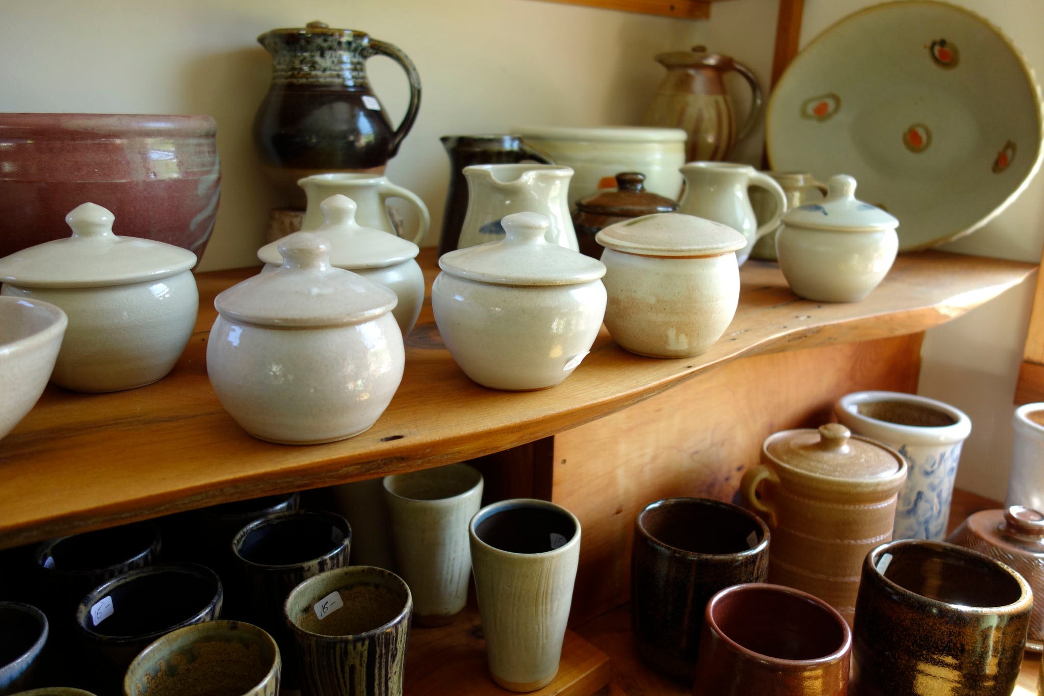 Dunn County Pottery by John Thomas in Downsville WI