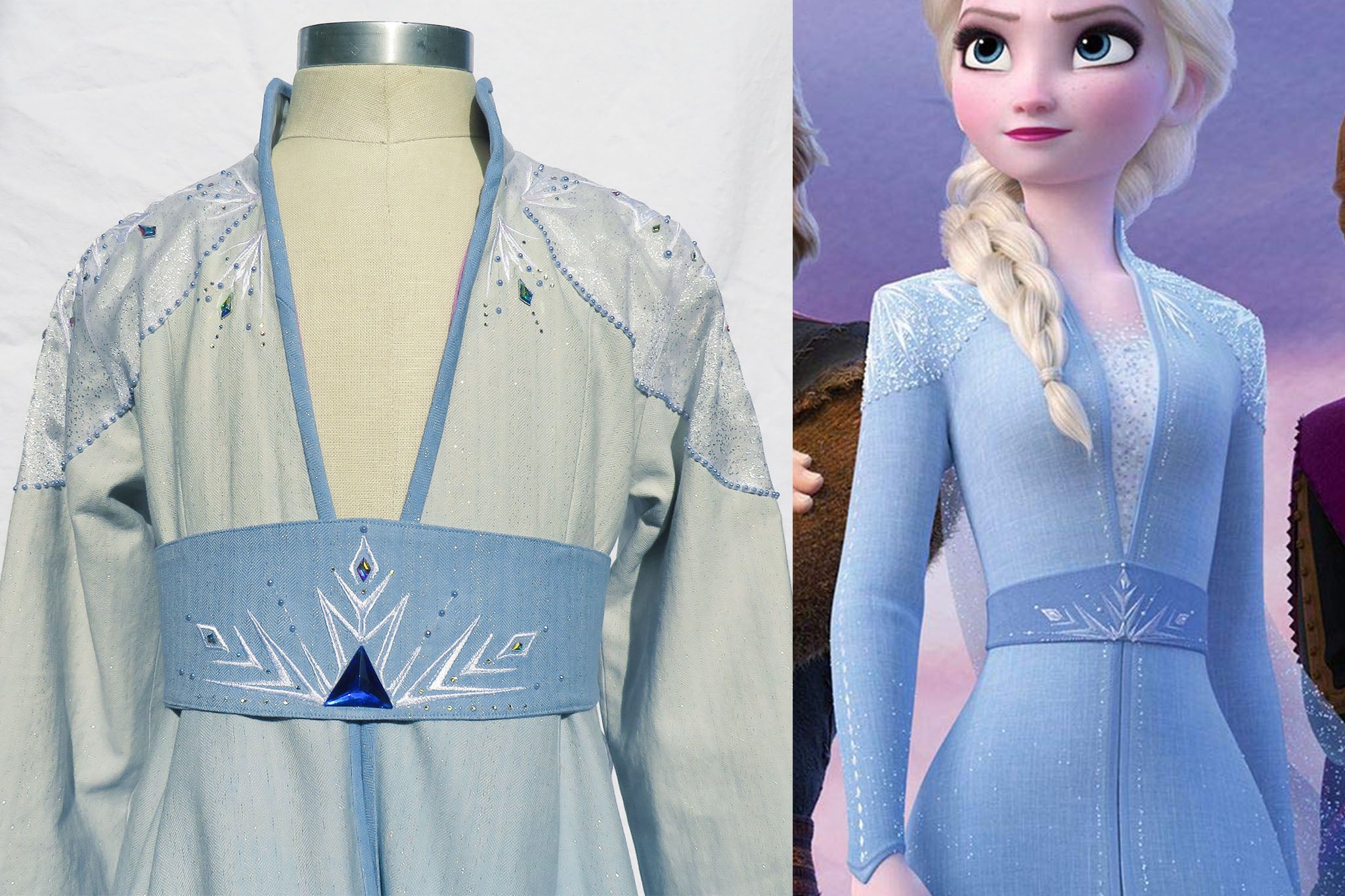 Frozen Coat by Victoria Stone front comparison