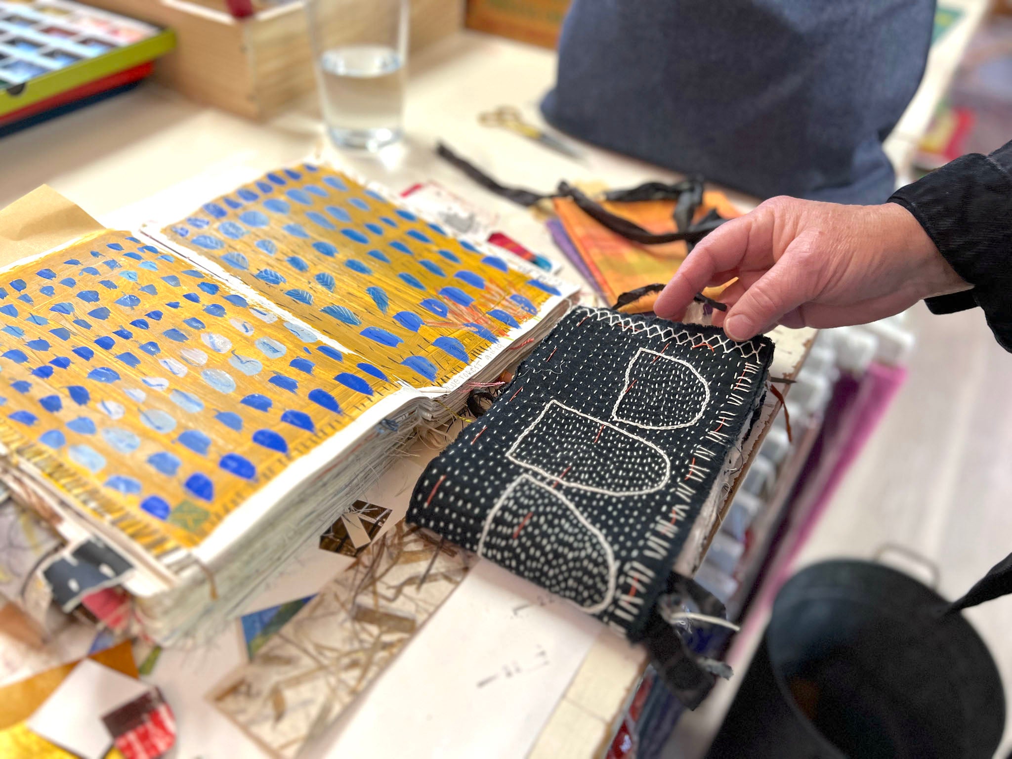 Hand-made books by Marcia Derse