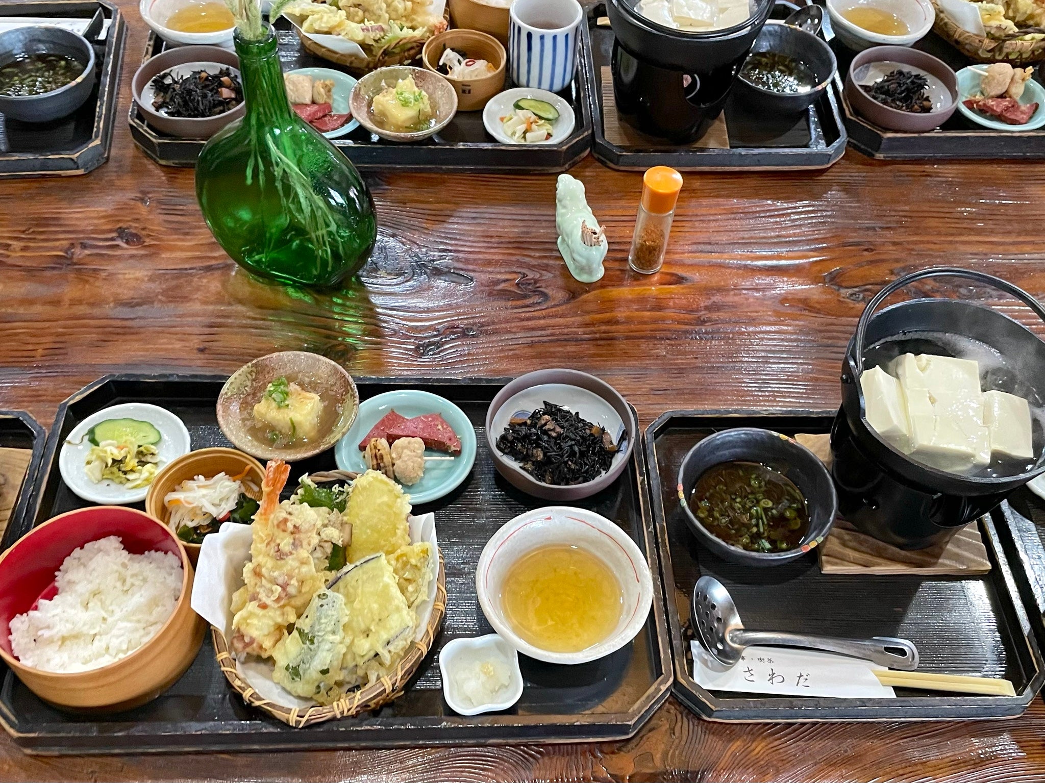 Traditional Japanese lunch in Ohara JP