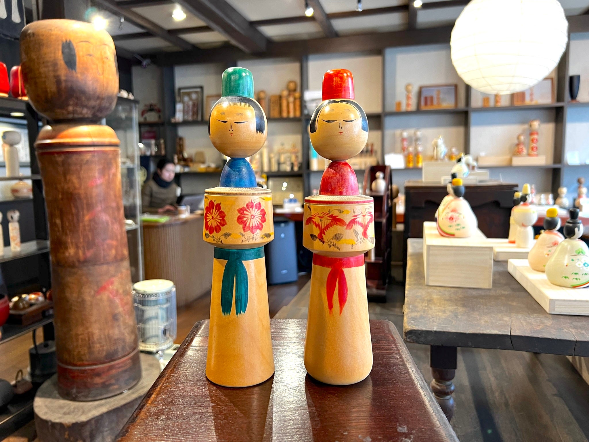 Sakurai Kokeshi studio and shop in Naruko JP