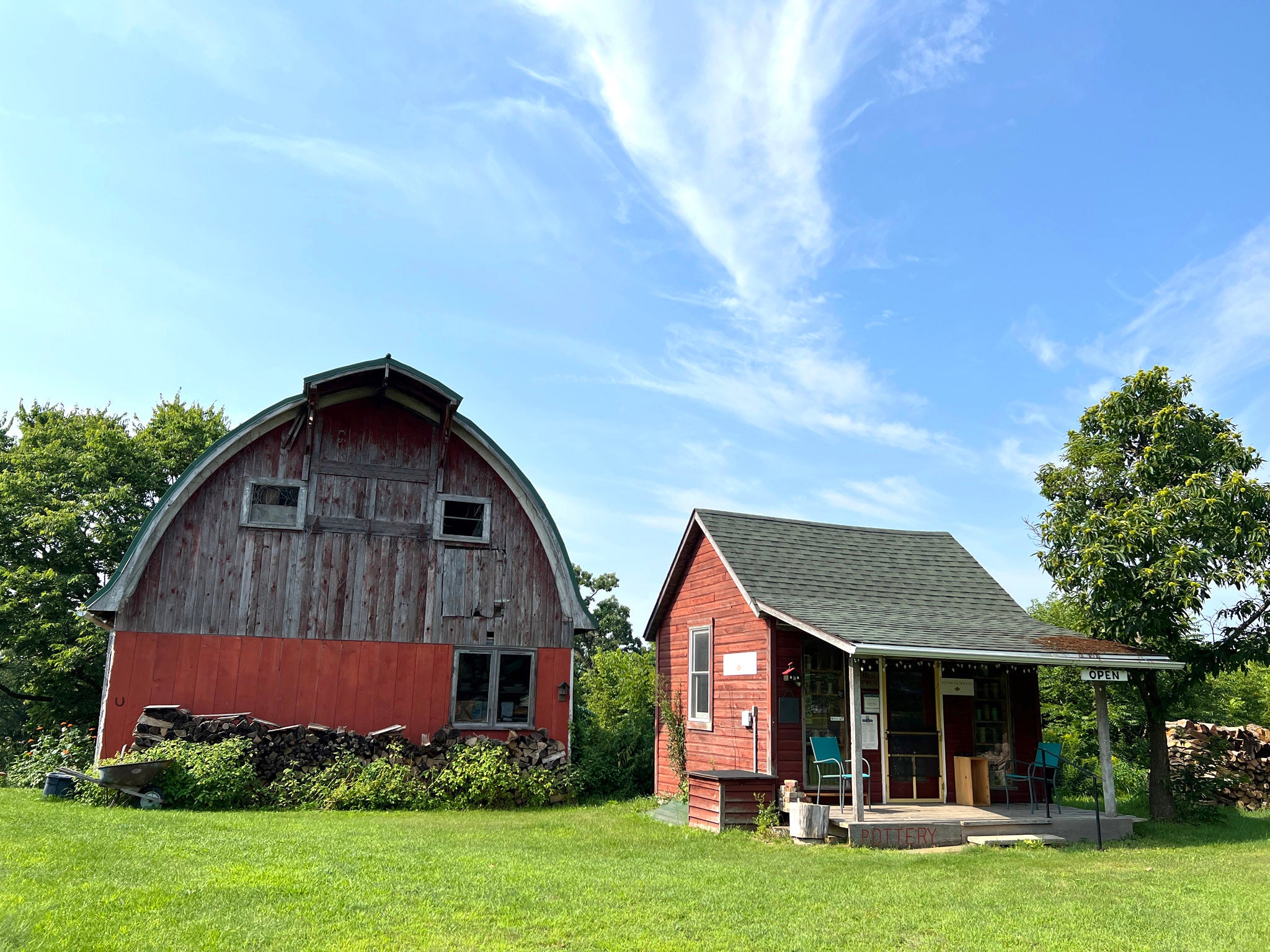 Dunn County Pottery in Downsville WI