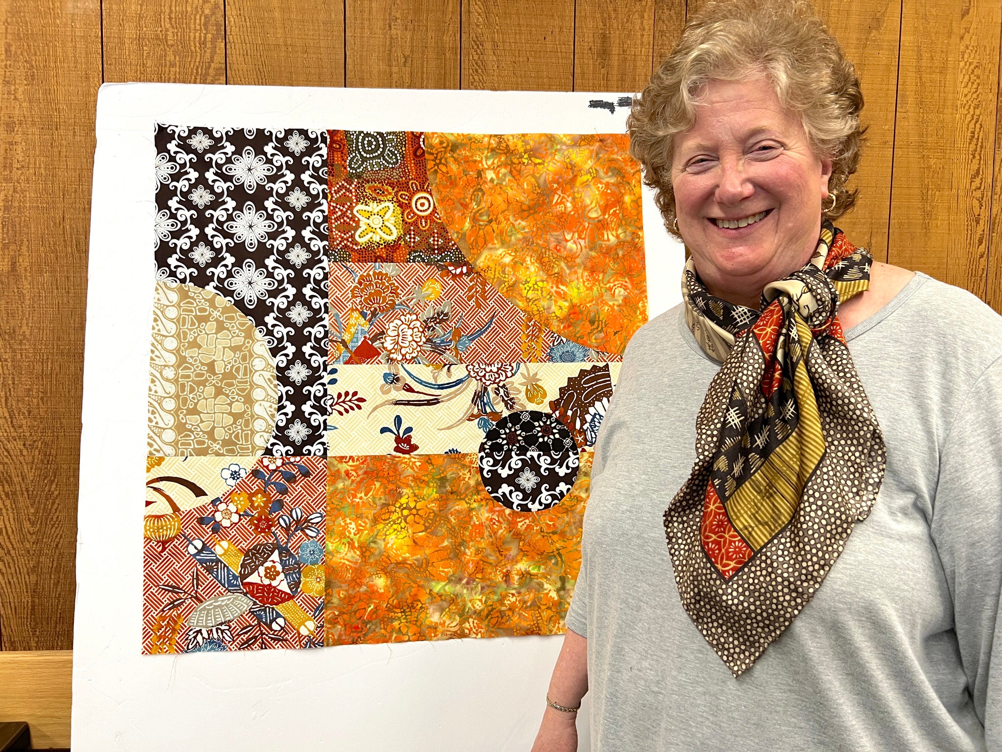 Patricia Belyea of Okan Arts teaches Complex Curves at Asilomar 2024