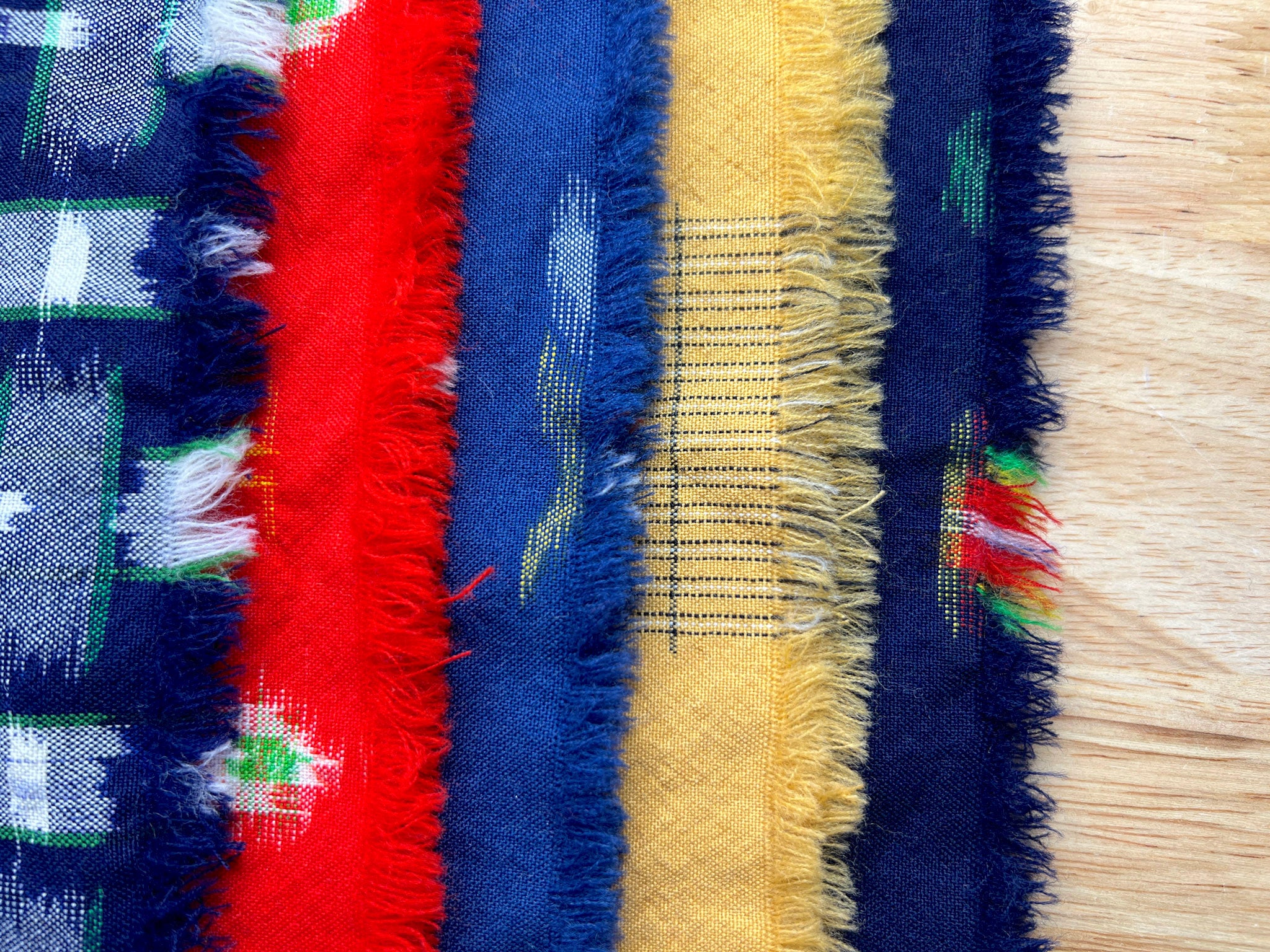 Gift-worthy kimono wool scarf project by Patricia Belyea of Okan Arts