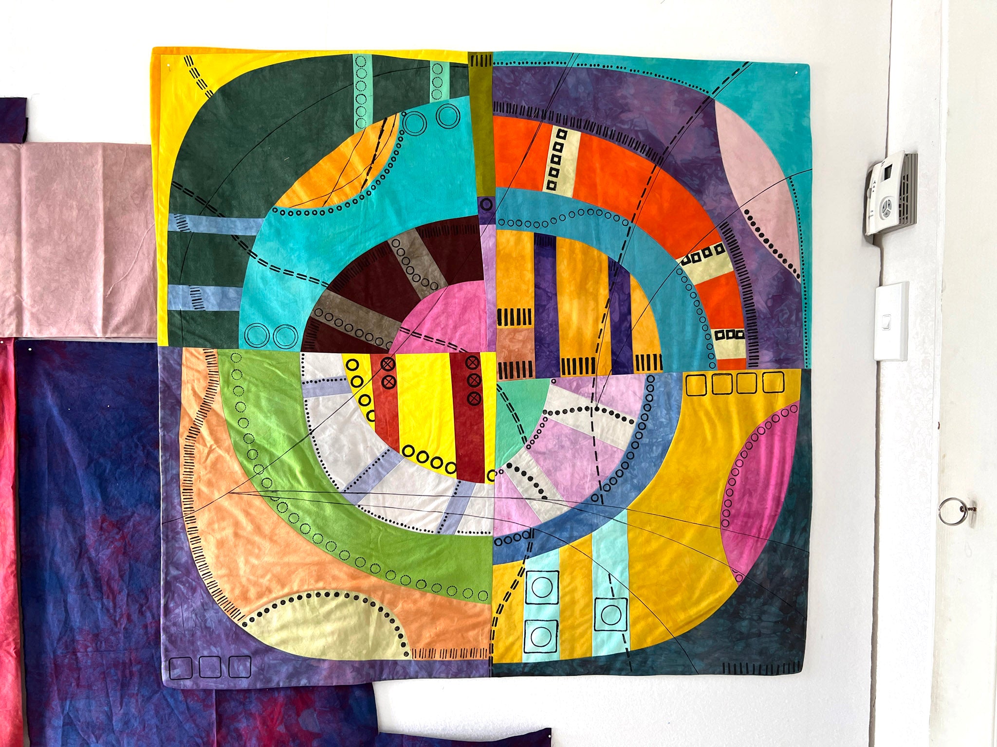 Lisa Call, quilt artist in Kiwi Land