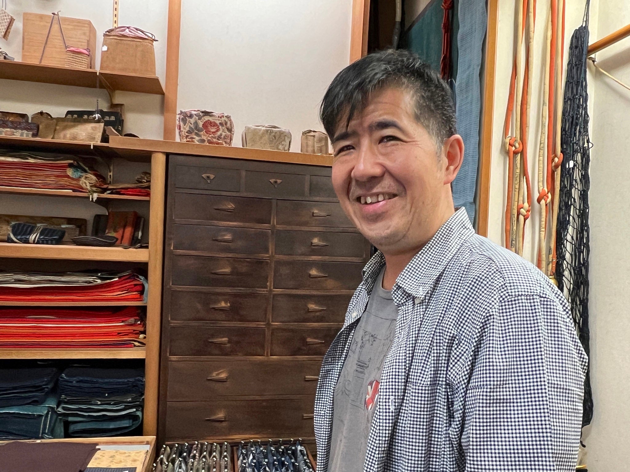 Nakamura Chingireten, Old Textile Art, Kyoto