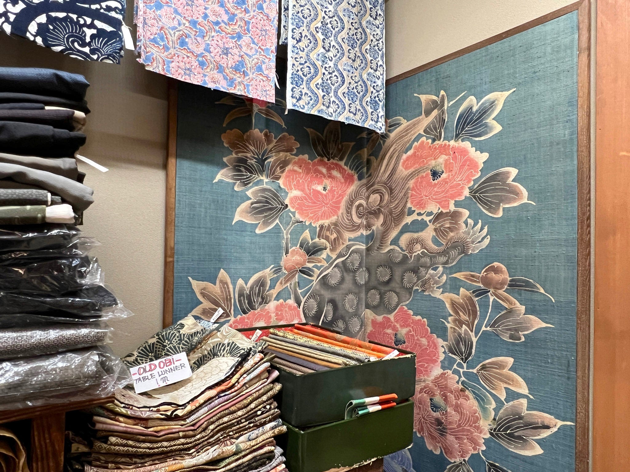 Konjaku Nishimura, Old Textile Art, Kyoto