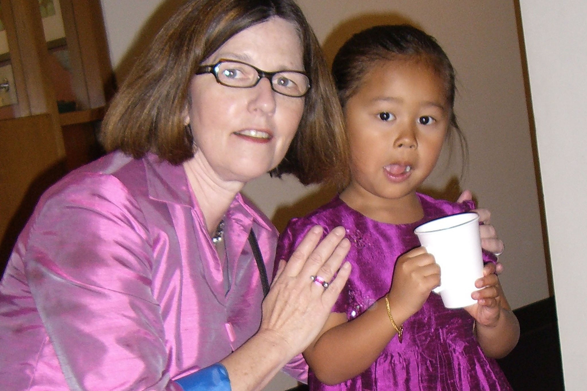 Patricia Belyea and Chloe Fung