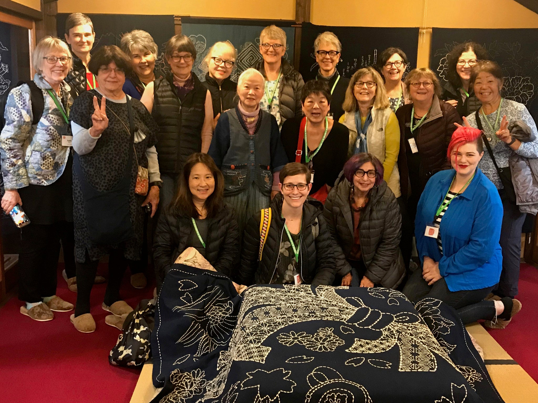 Okan Arts Quilting and Textile Tour of Japan 2020