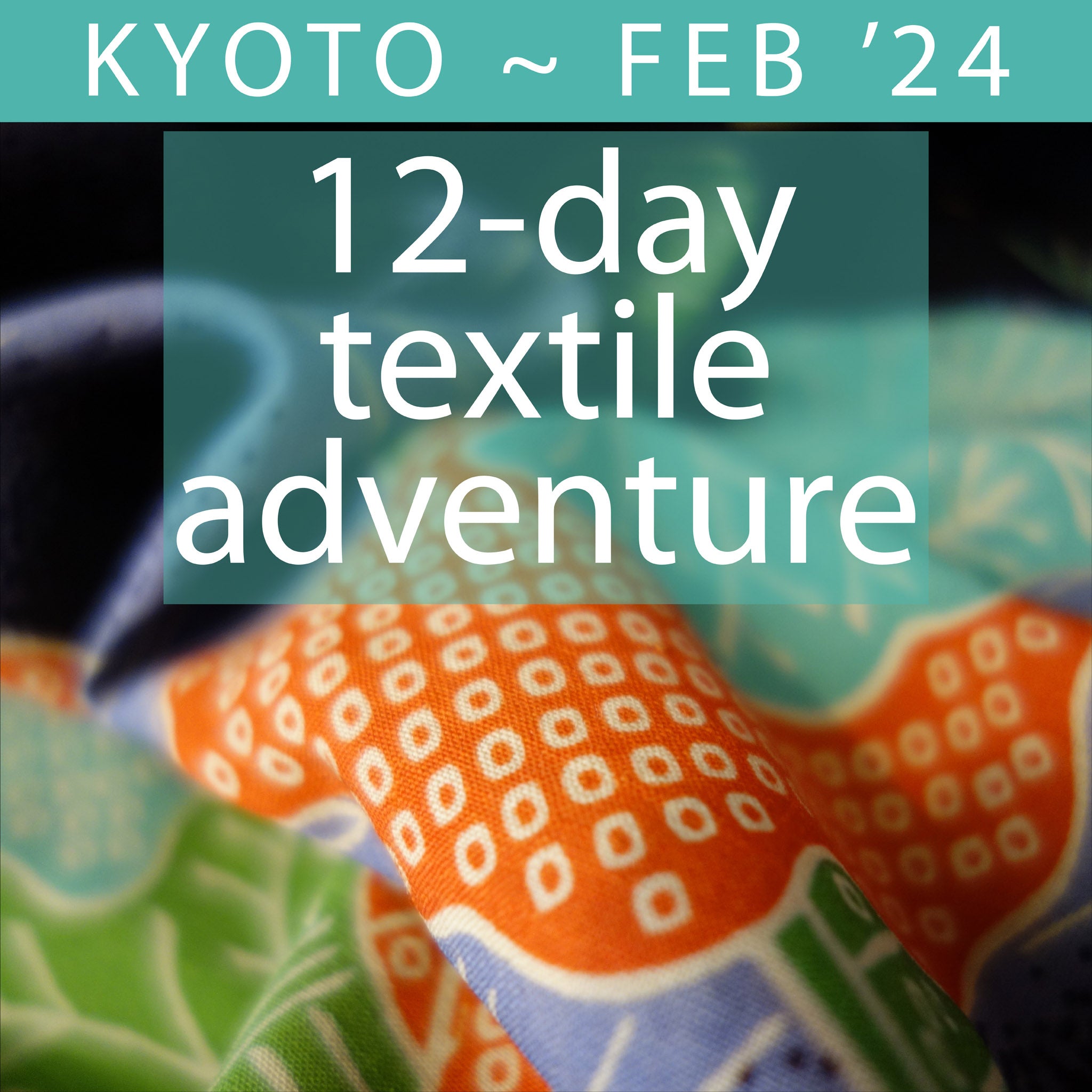 Kyoto Textile Adventure FEB 2024