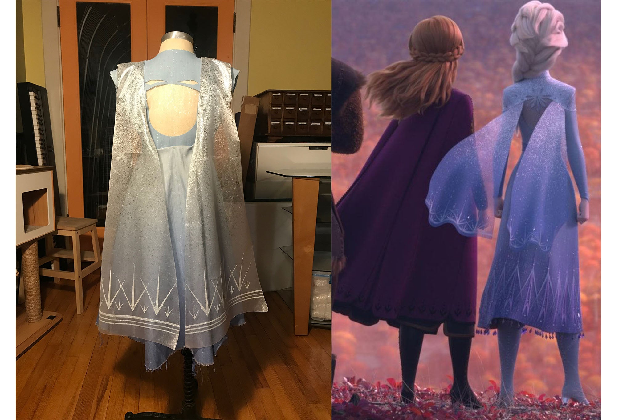 Wings of the Frozen 2 Coat by Victoria Stone