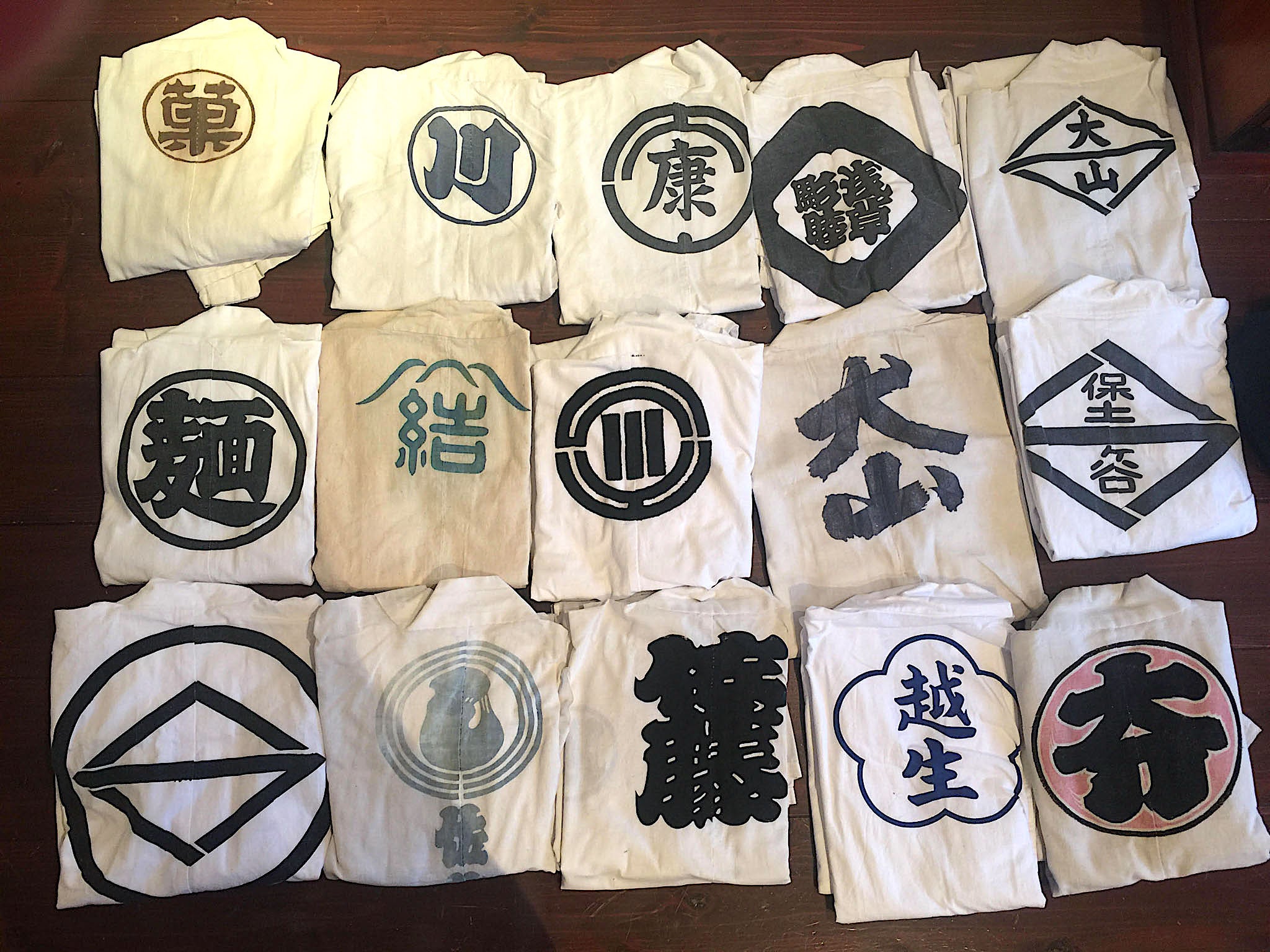 Gyōi, vintage and antique pilgrimage jackets use in Oyama Pilgrimage Quilt