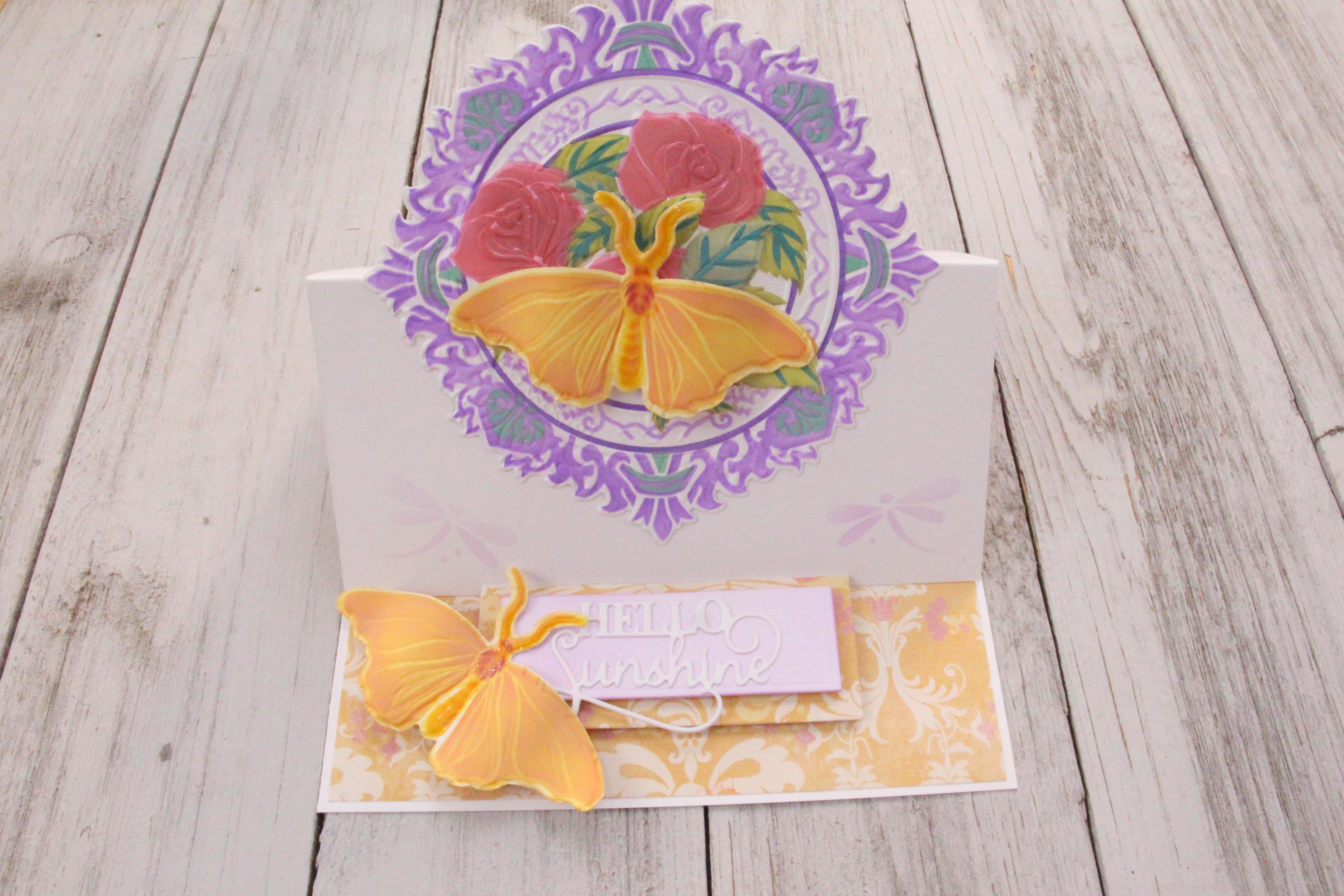 Crafter's Square Foil & Glitter Butterfly Pop-up Stickers