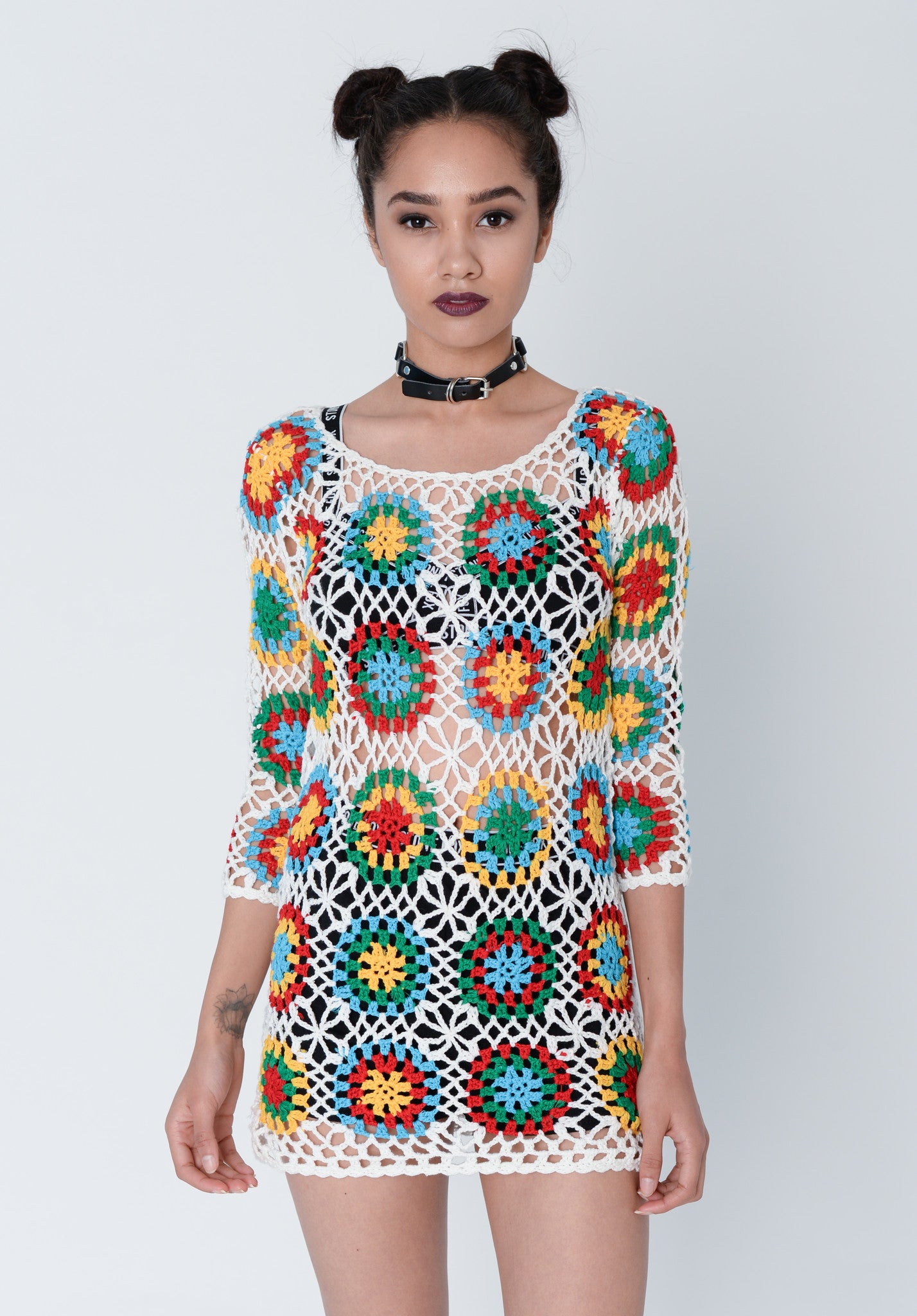 Havana White Crochet Dress – STONE FOX