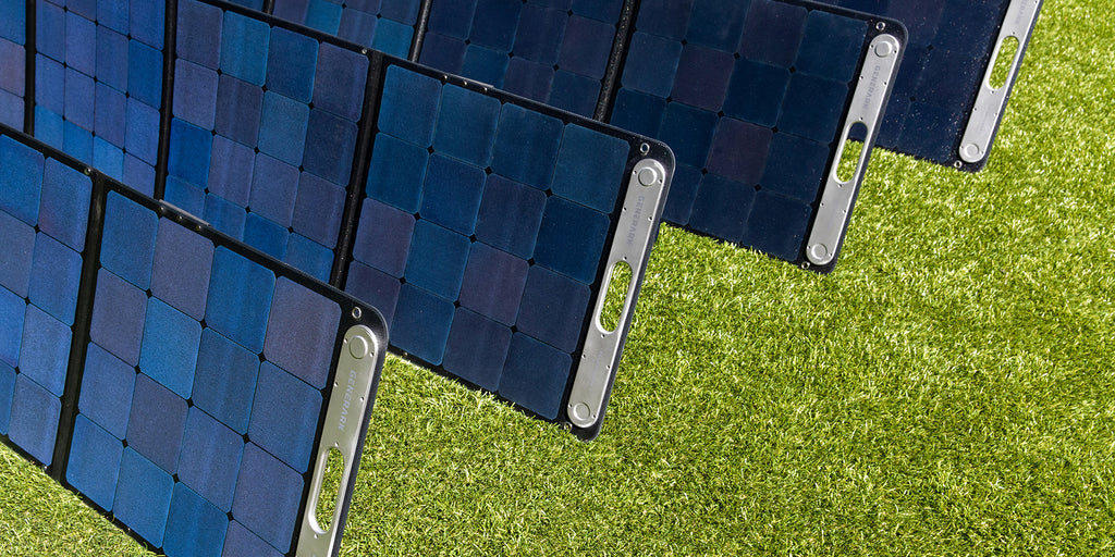 Monocrystalline solar panels of the SolarPower 2.