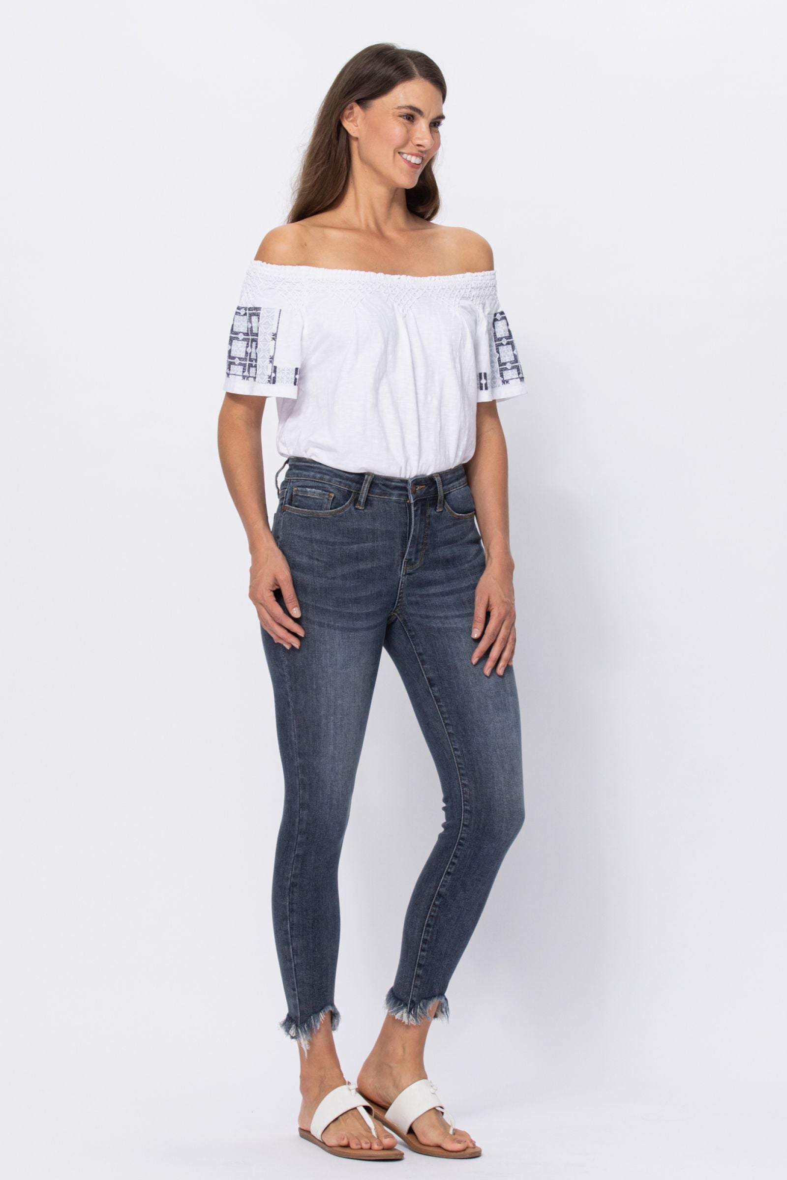 Judy Blue Lace Patch Skinny Jeans – Lola Monroe Boutique