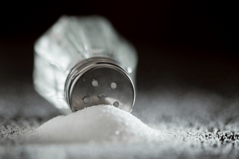 Salt as a coffee grind size