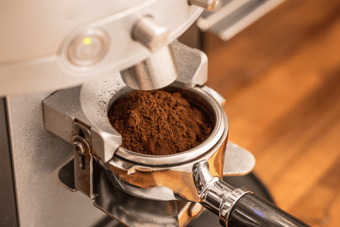 Espresso coffee grinder.